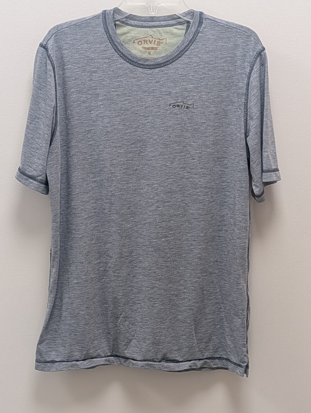 Orvis Short Sleeve Trout Bum Heathered Crew Neck Tee